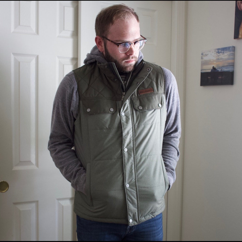 Quilted Columbia Outdoor Vest
